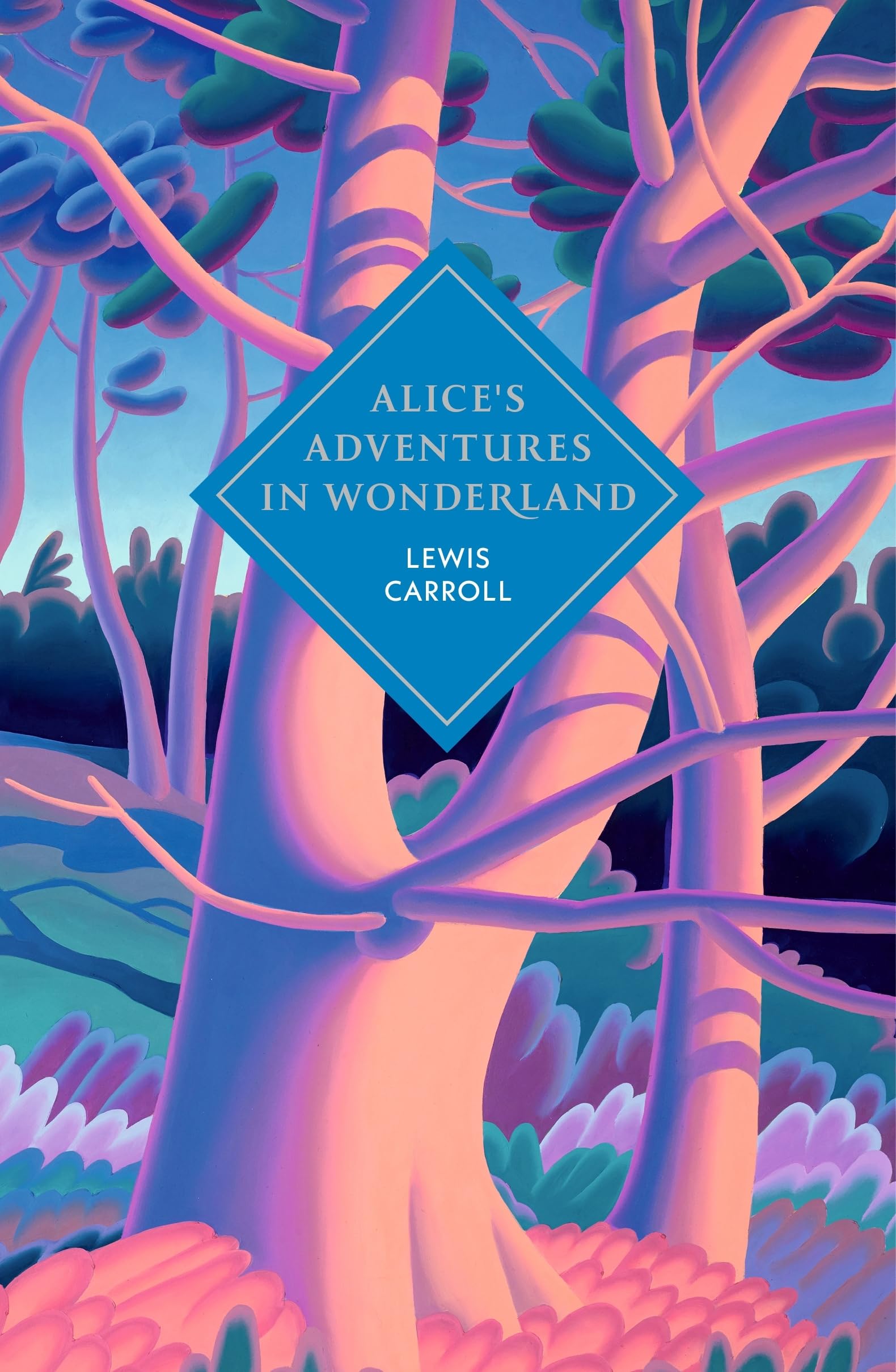 Alice's Adventures in Wonderland and Through the Looking Glass: A sprayed edge gift edition of Carroll's magical classic with marbled endpapers, ... and ribbon (Vintage Collector's Classics)