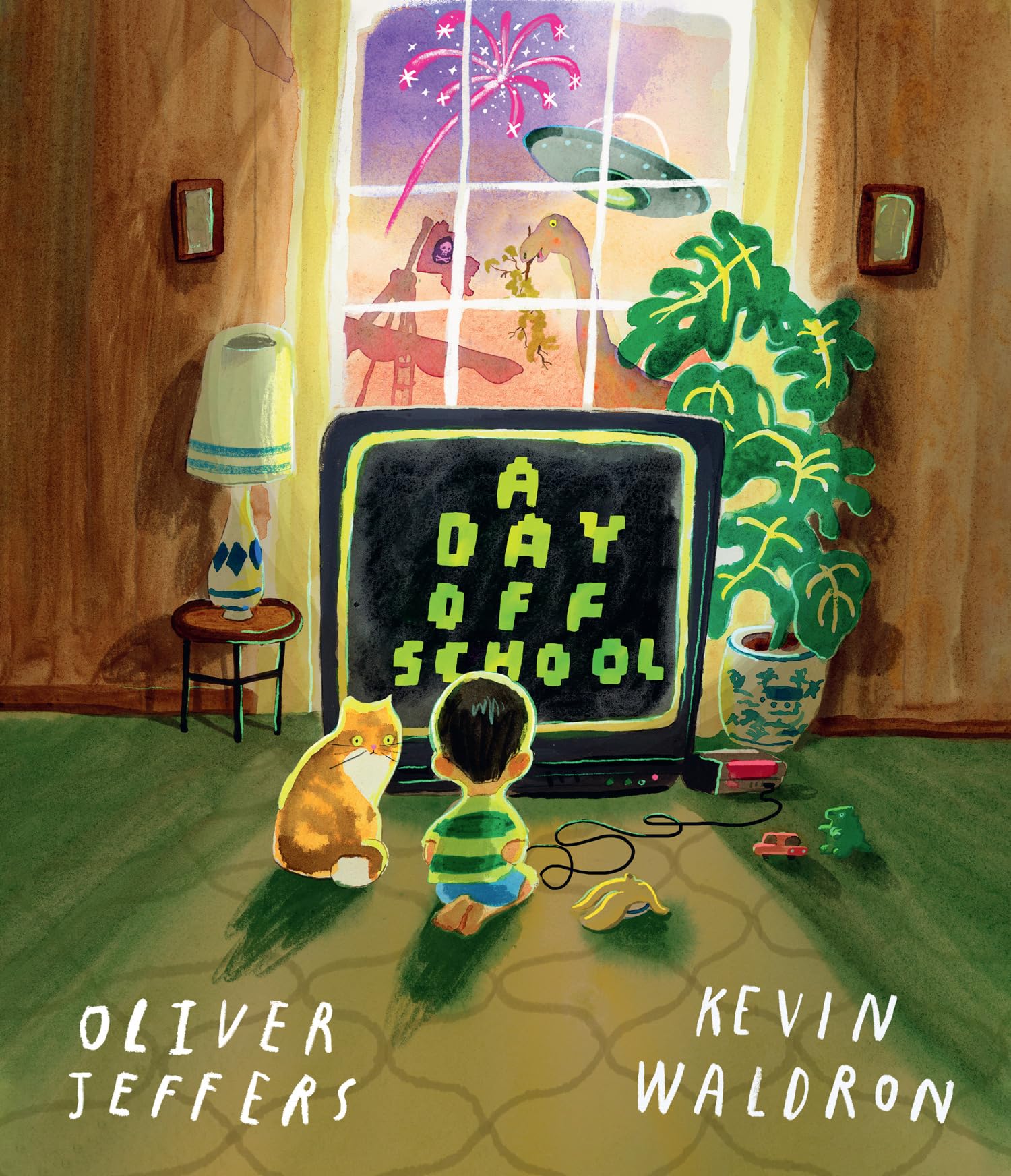 A Day Off School: A funny new illustrated adventure for 2026, from award-winning picture-book creators Oliver Jeffers and Kevin Waldron – perfect for kids aged 3+
