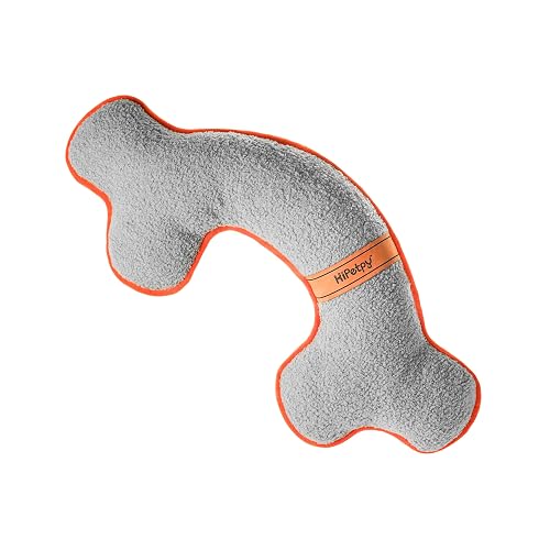 HiPetpy Dog Pillow, Soft Dog Pillows for Dogs, Head & Neck Support for Dog | for Better Sleep, Reduces Anxiety, Gift for Medium/Large Dogs and Cats - Grey