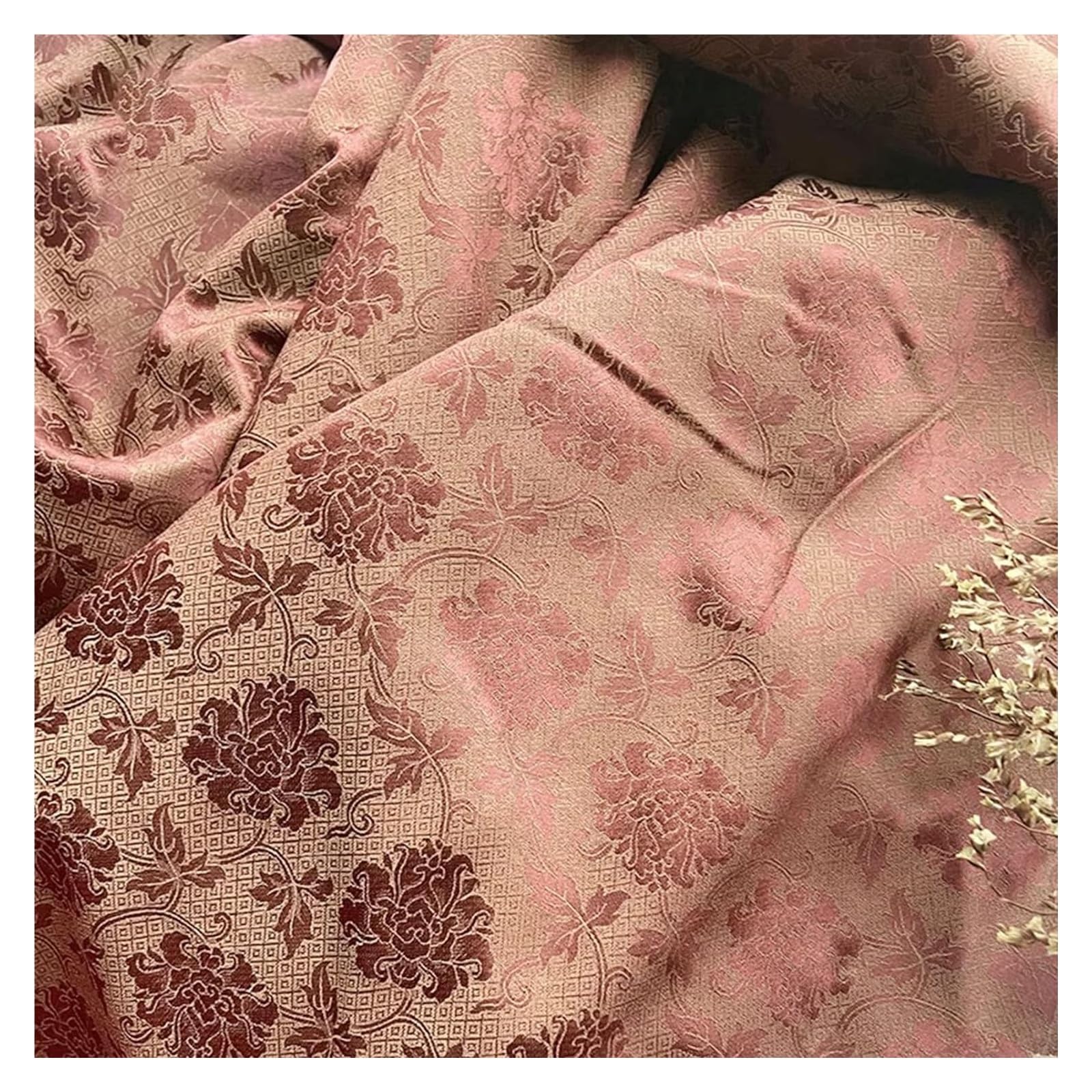 Tissu cheongsam d'été doux et fluide pour coudre une robe de soirée élégante