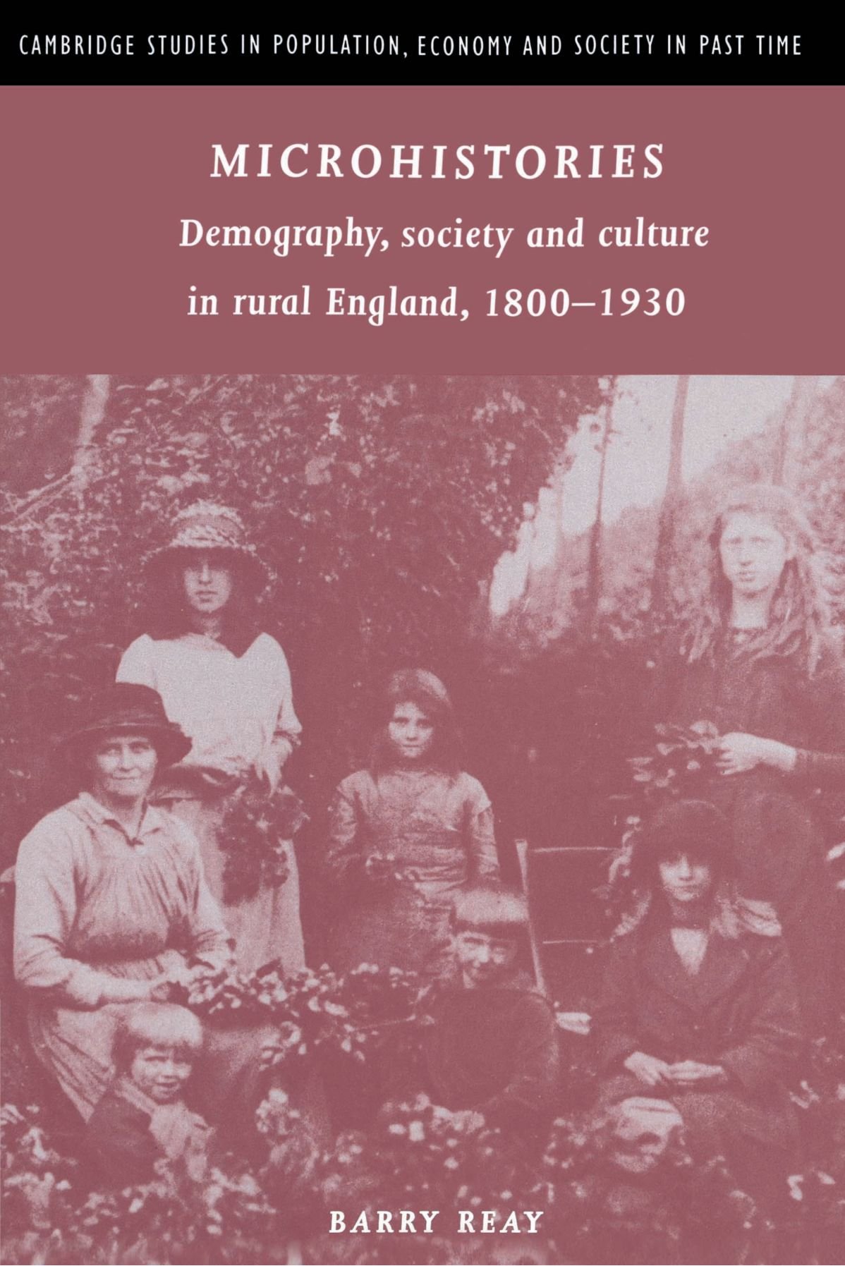 Microhistories: Demography, Society and Culture in Rural England, 1800-1930: 30 (Cambridge Studies in Population, Economy and Society in Past Time, Series Number 30)