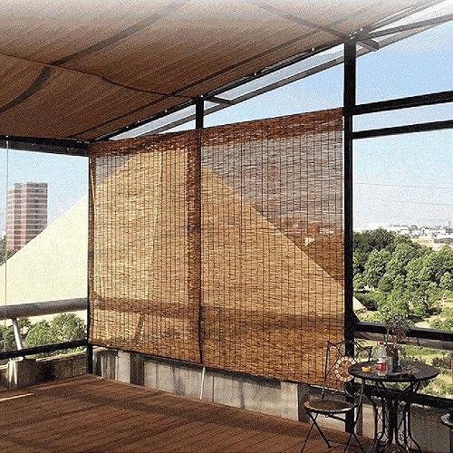 Miniatura 3 de Cocoa - Persianas enrollables de bambú para patio, persianas opacas de 27 pulgadas de ancho x 60 pulgadas de largo, 38 pulgadas de ancho x 72