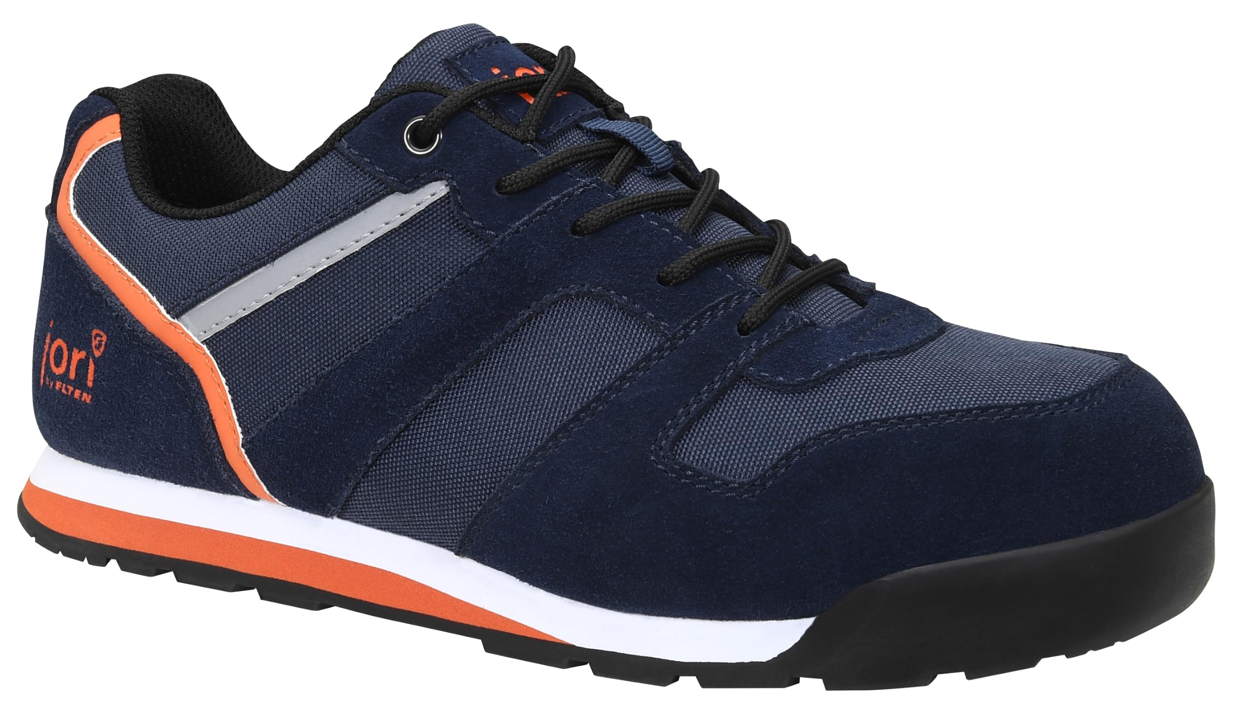 ELTEN jo_Slim darkblue Low ESD S3S | Sicherheitsschuhe für Damen & Herren, Stahlkappe, leicht, atmungsaktiv