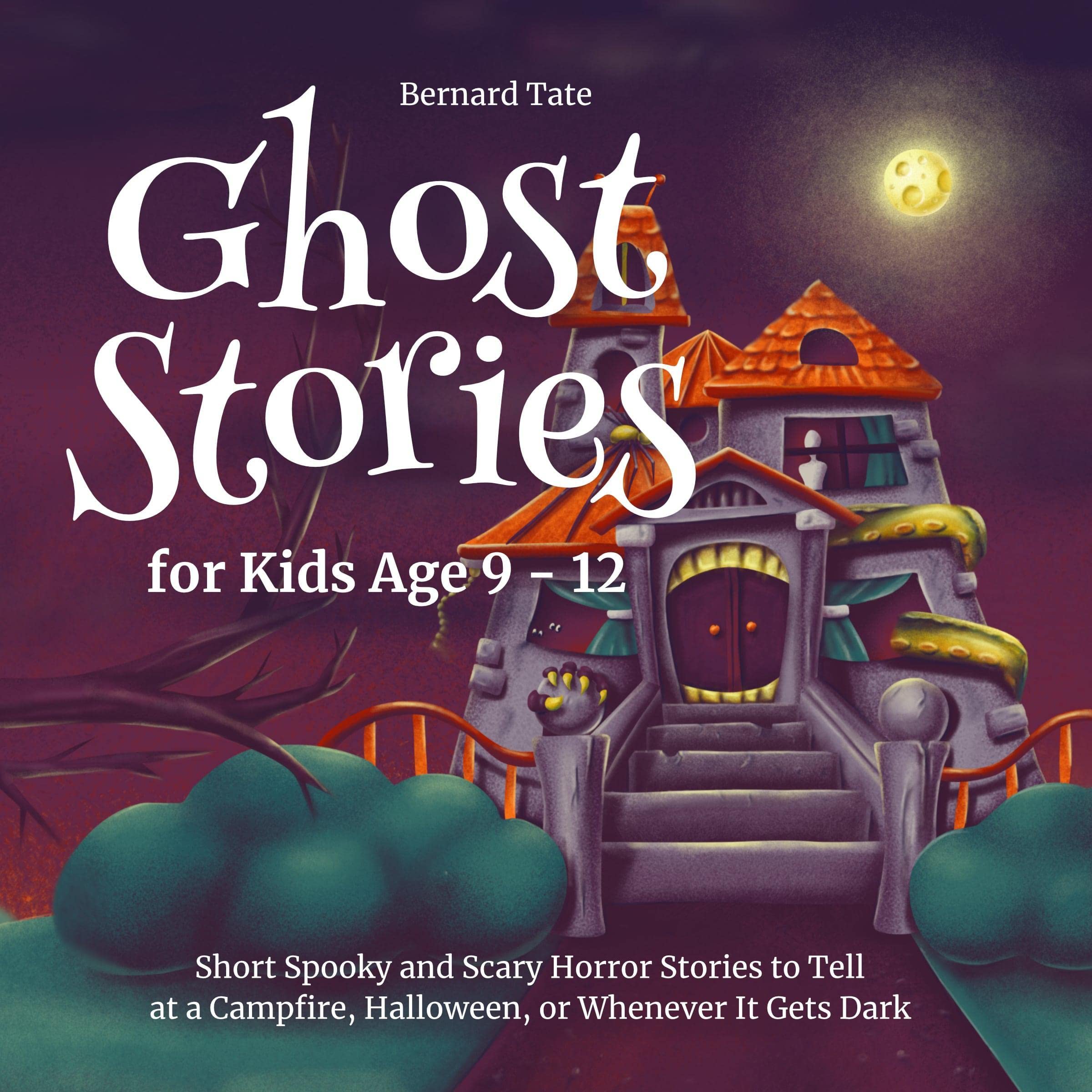 Cover art for Ghost Stories for Kids Age 9-12