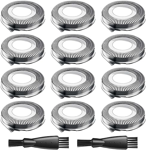 Paquete de 12 cabezales de repuesto SH30 compatibles con Philips Norelco Shaver 2400 cuchillas de repuesto compatibles con cabezales de repuesto
