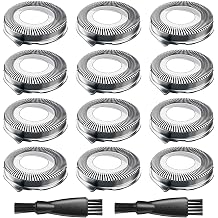 12PCS SH30 Replacement Heads for Philips Norelco Shaver Series 3000, 2000