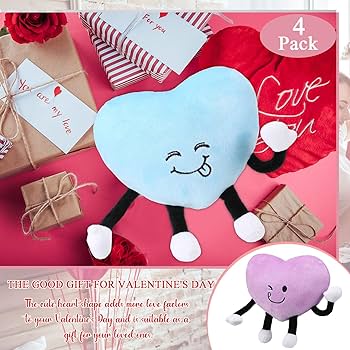 Amazon.co.jp: Syhood ハートぬいぐるみ 4個 バレンタインデーギフト用 Amazon.co.jp: Syhood ハートぬいぐるみ 4個 バレンタインデーギフト用