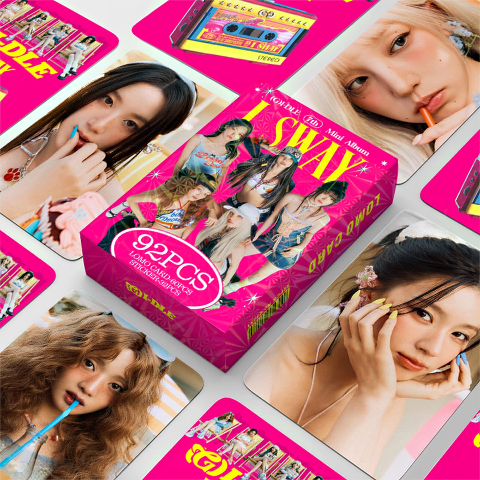 92Pcs (G)-IDLE I SWAY Album Photocards Set 60Pcs Gidle I Sway