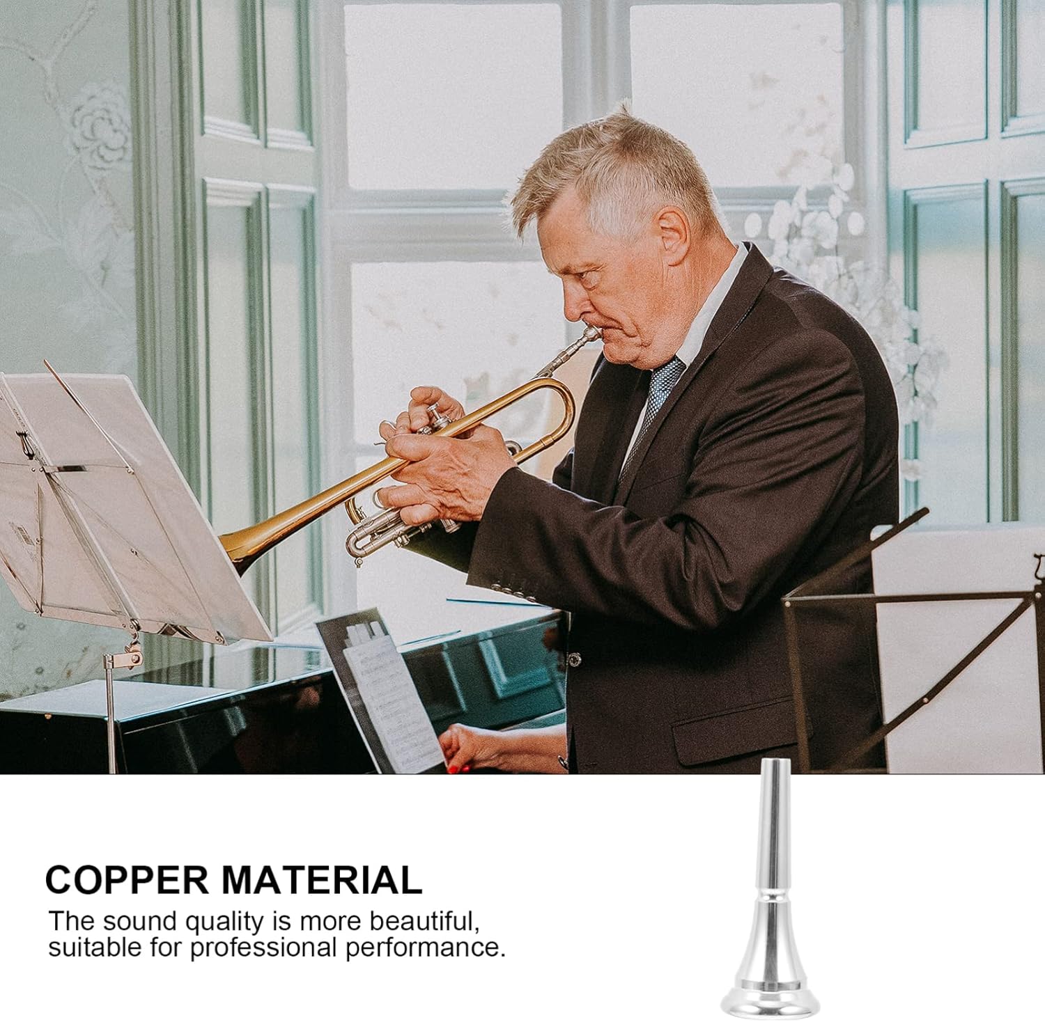 ERINGOGO Guitar Accessories Guitar Kits Horn Mouthpiece French french horn mouthpiece horn mouthpieces trumpet mouthpiece Horn Accessory: Guitar Accessories Guitar Kits : Musical Instruments