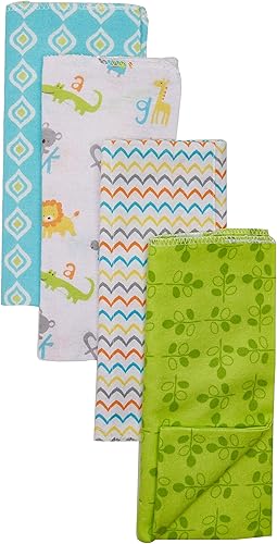 Luvable Friends - Pañostoallias de franela para eructos unisex para bebé Paños de franela de algodón talla única