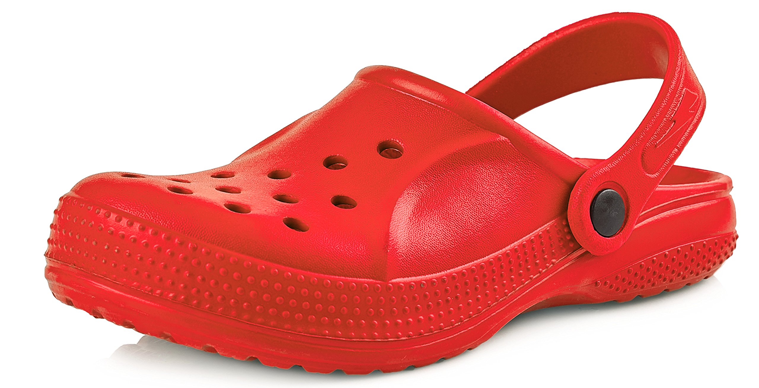 Ladeheid Clogs Kinder Schuhe für Mädchen und Jungen leichte Gartenclogs Gartenschuhe Kinder KL055