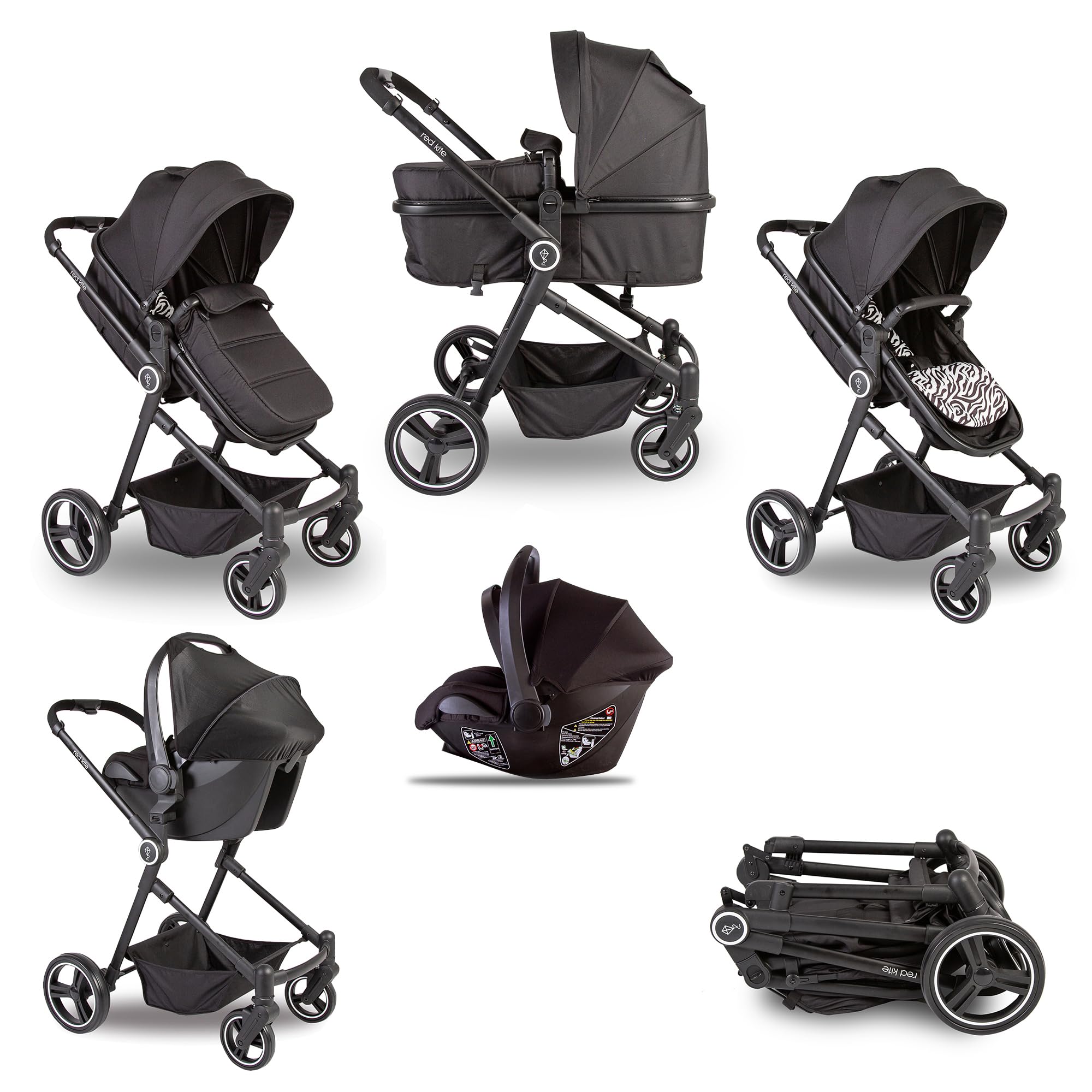George Black Push Me Savanna I Travel System