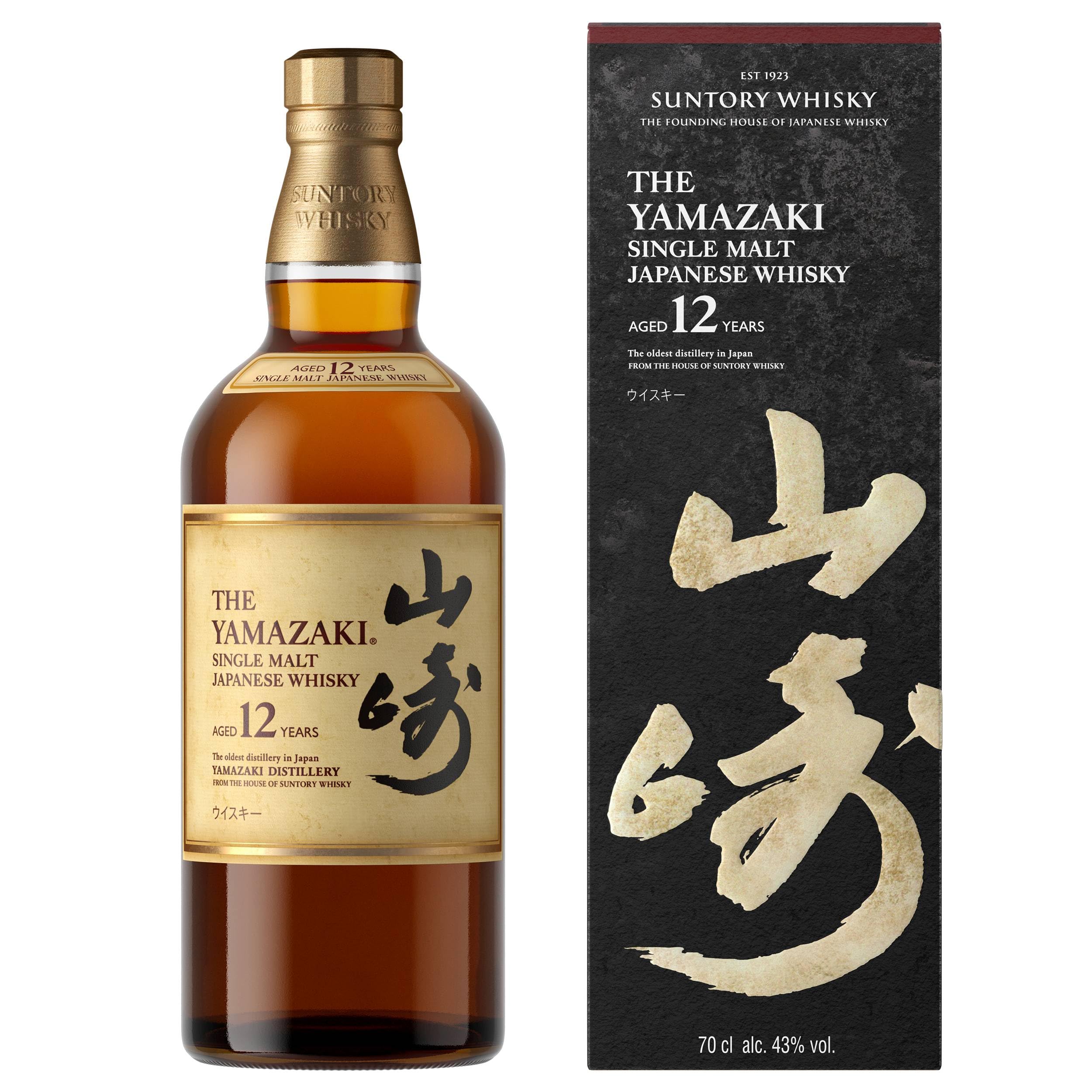 Yamazaki 12 Años Whisky Single Malt Japonés 70cl
