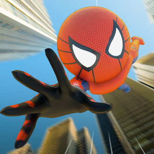 Flying Stickman Superheld Seil Held Verbrechen Stadt Schlachtfeld: Crazy Spider Stickman Überlebensspiele