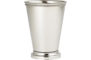 Elegance 90471 Beaded Mint Julep Cup: A Sophisticated Touch for Your Refreshing Beverages