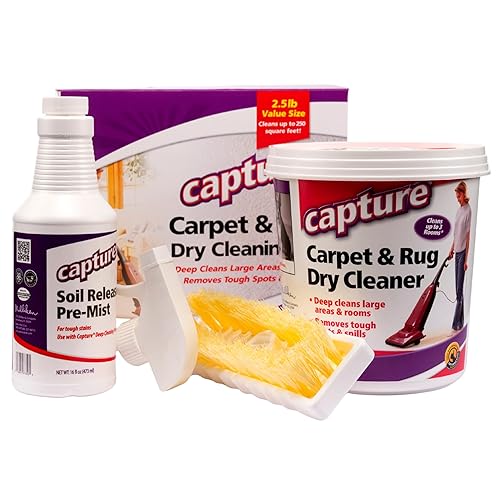 Capture Carpet Total Care Kit 250 - Carpet Deodorizer &