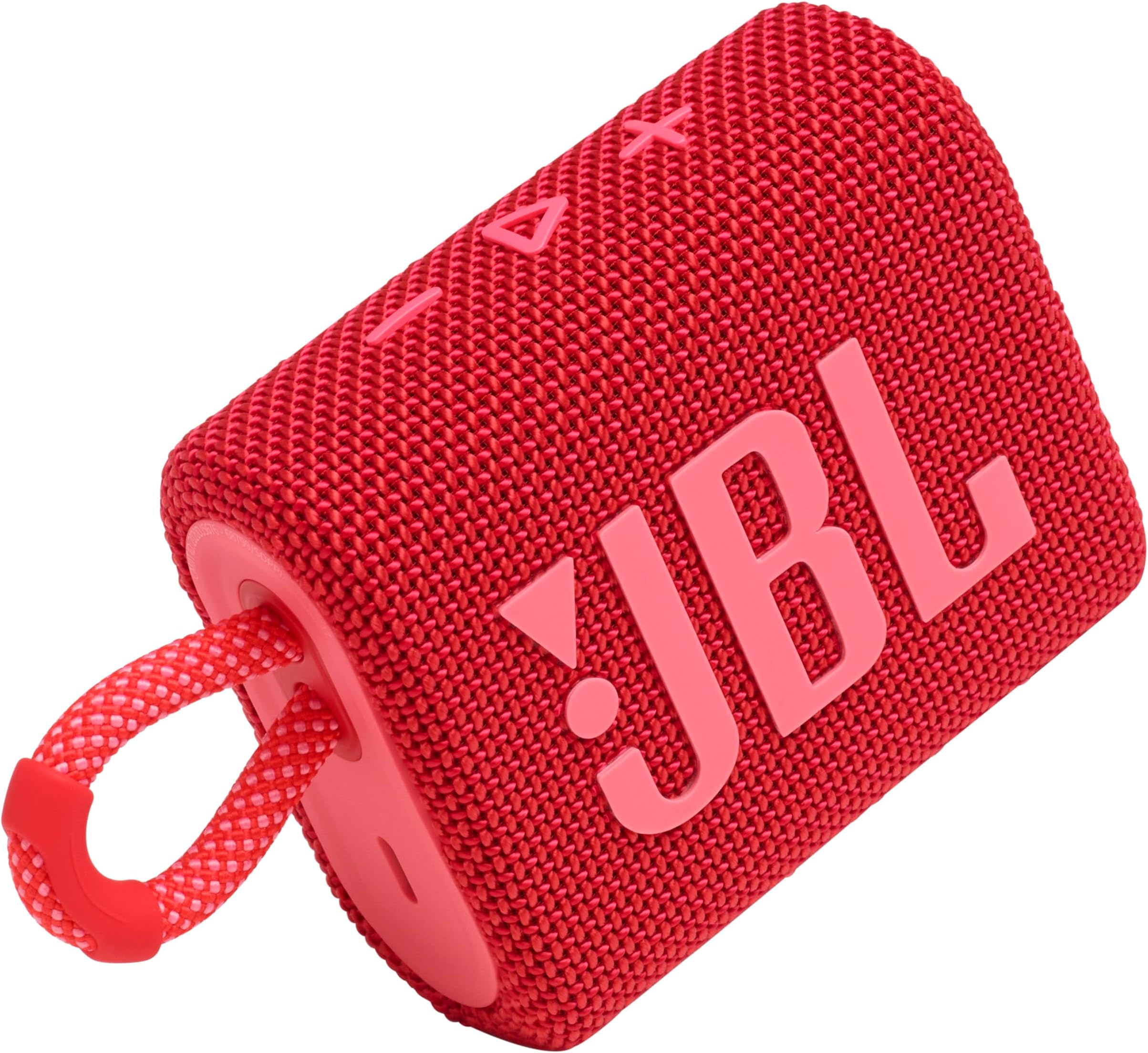 Go 3: Portable Speaker with Bluetooth, Built-in Battery, Waterproof and Dustproof Feature - Red (JBLGO3REDAM)