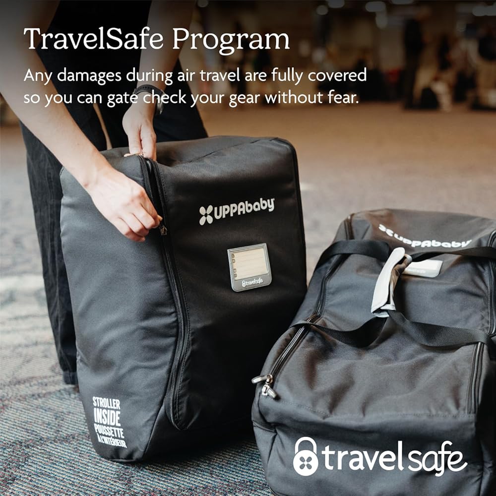 Amazon.com: UPPAbaby Travel Bag for all Minu Stroller Models  Backpack  Style with Inner Wheel Bag + Storage Pocket - Durable Design with  TravelSafe Protection : Clothing, Shoes & Jewelry