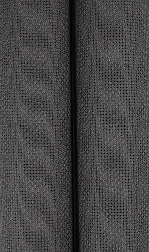 Miniatura 22 de KCS 2 piezas de tela de algodón Aida de punto de cruz contado de 15" x 18" para bordado (Lino, 14CT)