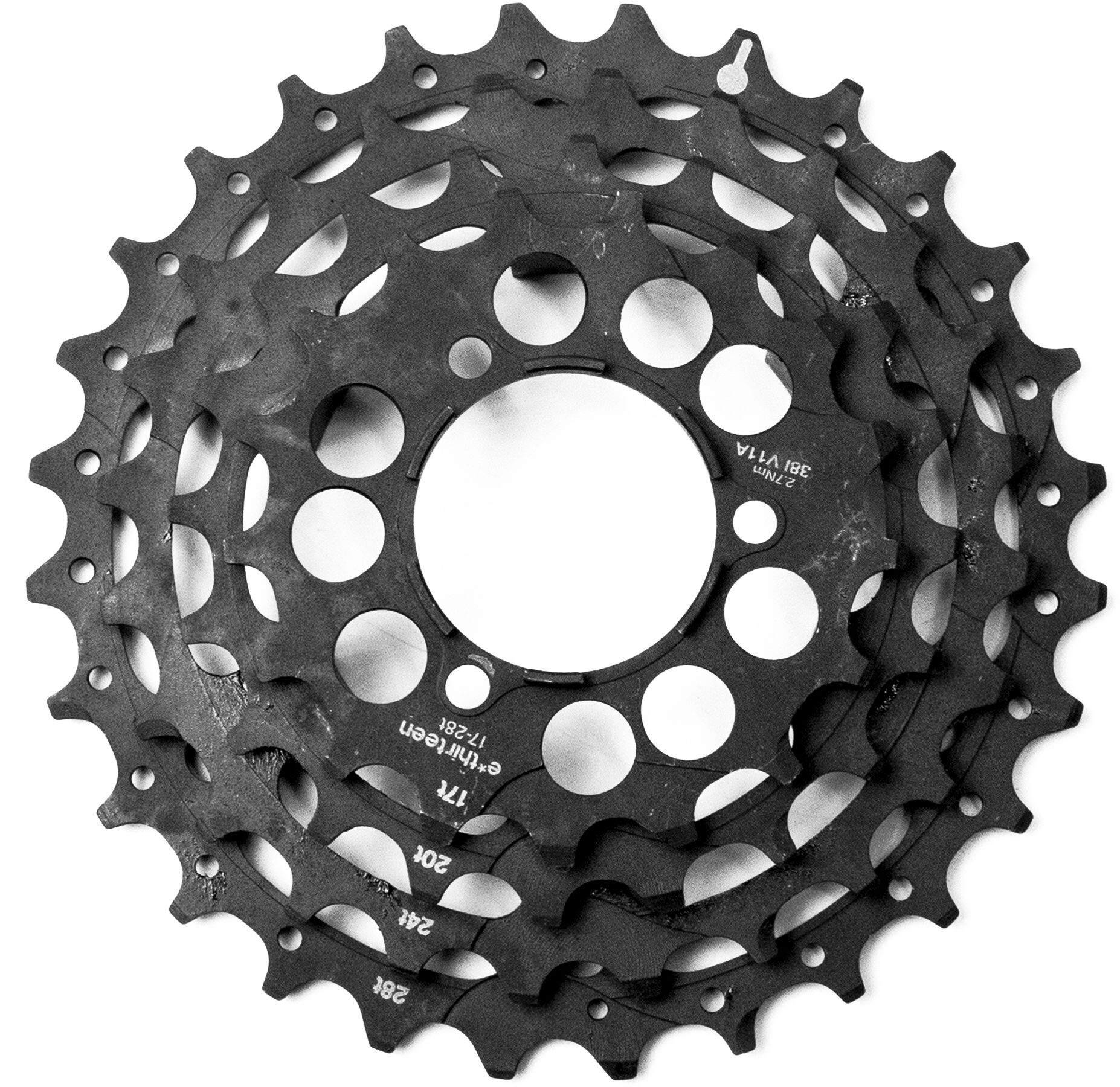 S * Thirteen Piñón de acero para TRS + Láser 10/11 de compartimento Black 2018 Corona dentada