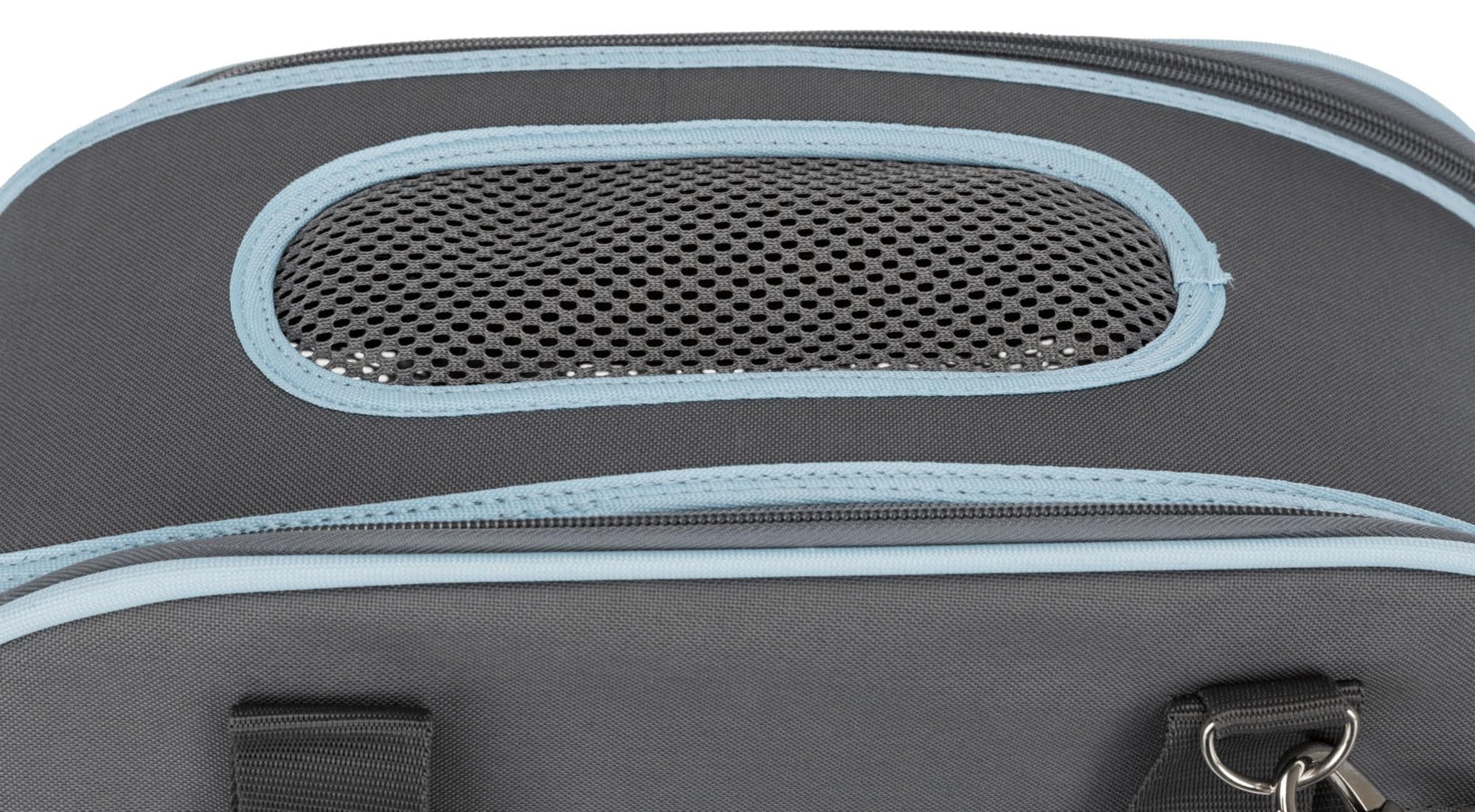TRIXIE 28856 - Borsa Alison, 20 × 29 × 43 cm, Grigio/Blu