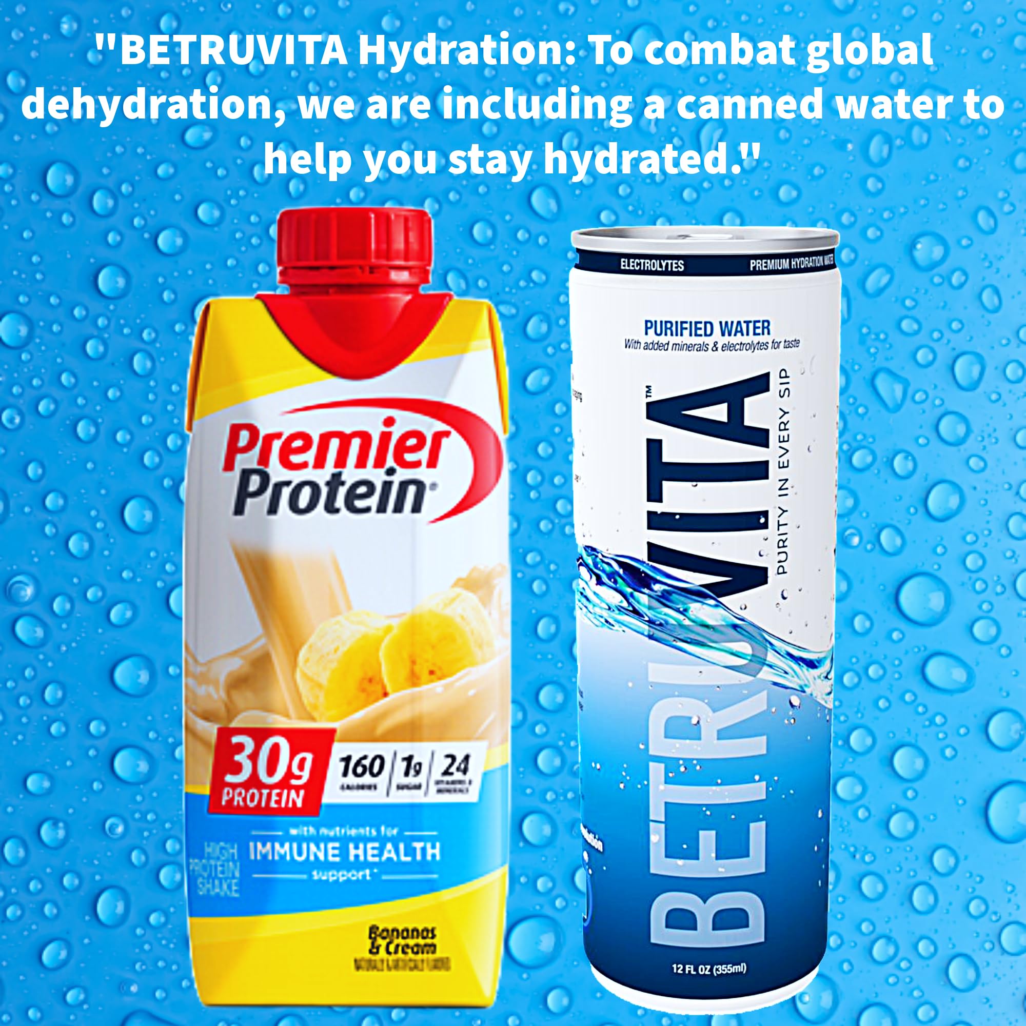 Snapklik.com : Protein Shake Our Premier Bananas And Cream Flavor Has ...