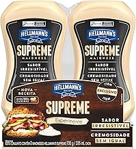 Pack Maionese Hellmann's Supreme Squeeze 330g 2 unidades (Embalagem pode variar)