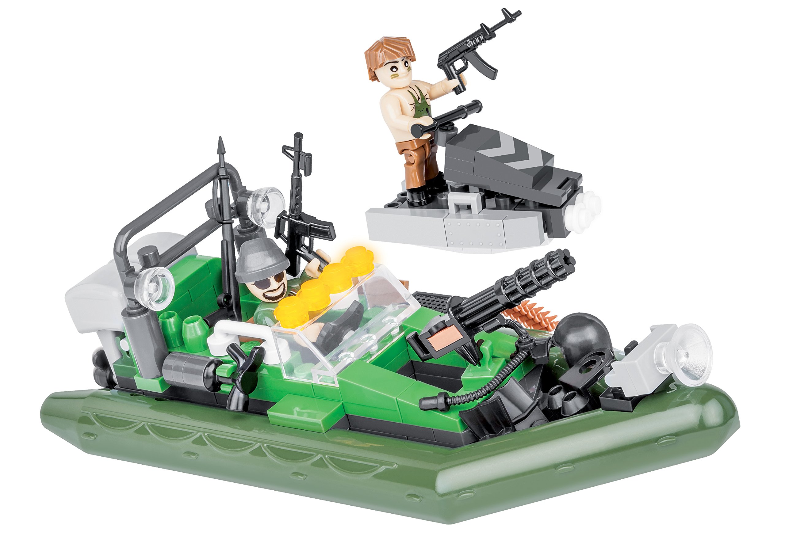 COBICOB02163 Small Army - Water Patrol (140 Pcs) Toy, Various