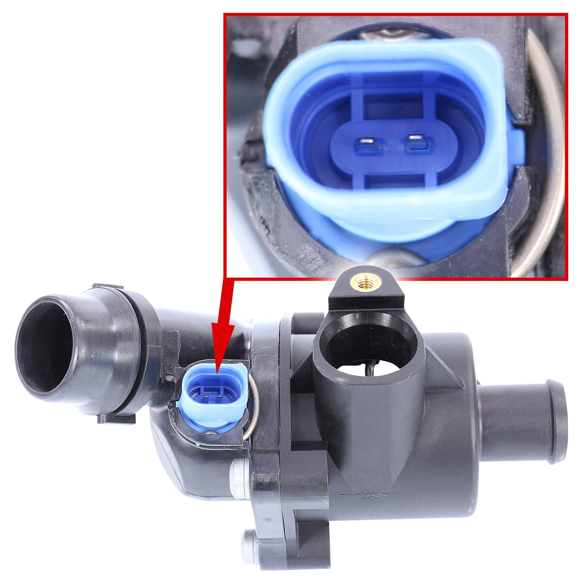 MAHLE TM 3 100 Thermostat, Kühlmittel für AUDI A4 B6 (8E2) u.a. | Tm 3 100 für A4 B6+B7 Passat 1.8+2.0 T Quattro