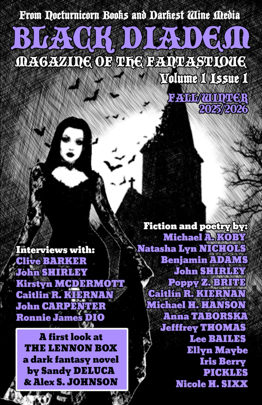 Black Diadem: Magazine of the Fantastique: Fall/Winter Issue 2025/2026