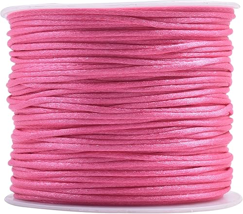 Vista 81 de KONMAY - Cuerda de nailon para hacer manualidades tipo bisutería, macramé o crochet, joyería, nudos chinos, Kumihimo, disponible en varios tamaños