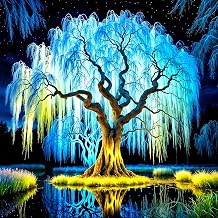 DPIDEA Diamond Painting Tree of Life, 5D Diamond Painting Adults, Diamond Painting Kit, Diamond Painting for Home Decor 30x30cm