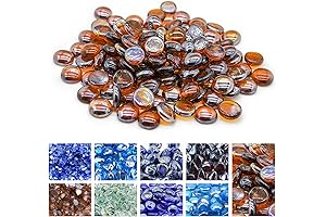 Glass Fire Beads for Stunning Cozy Ambiance