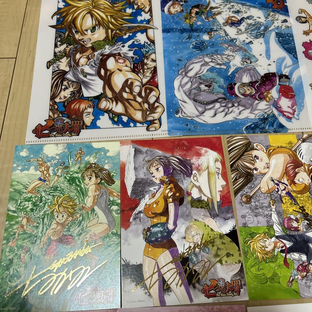 Amazon.co.jp: 七つの大罪 ポストカード ポスカ マガジン 鈴木央