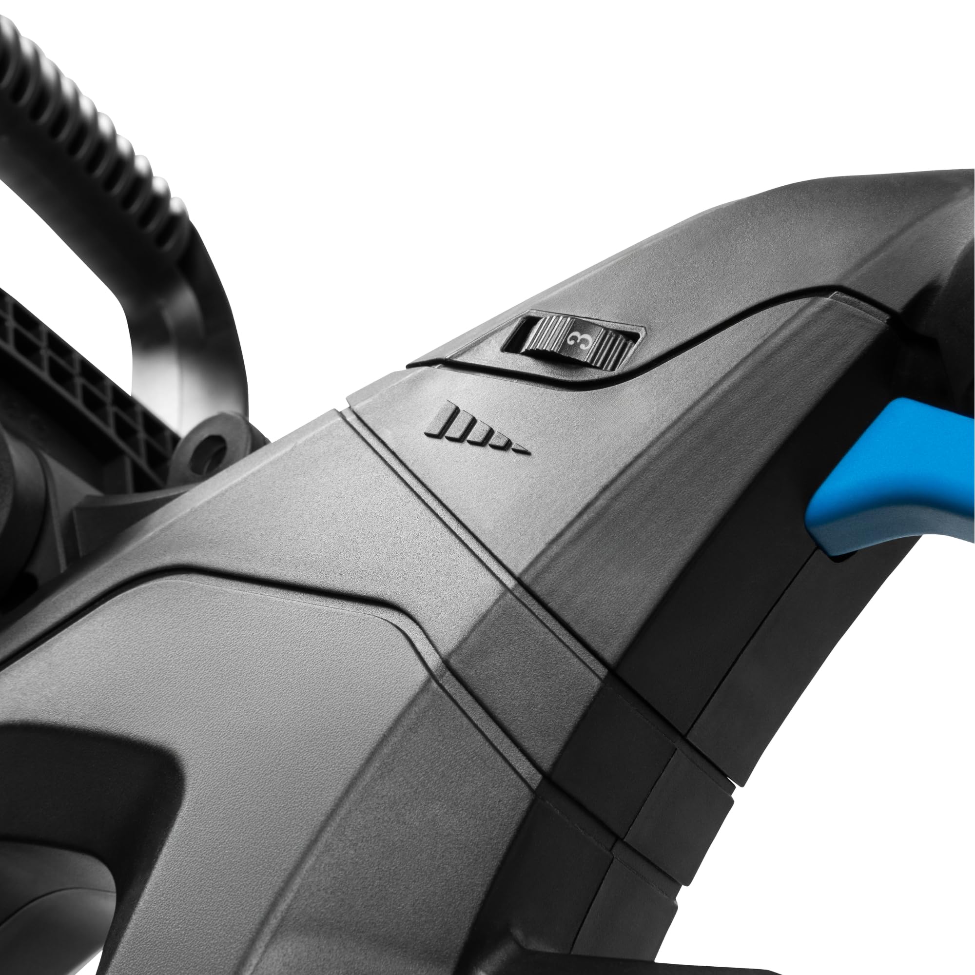 HÖGERT TECHNIK Soffiatore/aspiratore a batteria 2x18 V, soffiatore da giardino brushless con funzione di aspirazione, velocità variabile, sacco di raccolta da 45 l, senza batteria inclusa