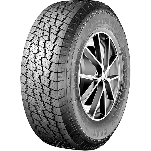 Ceat CrossDrive AT Truck/SUV A/T All-Terrain Off-Road Radial Tire-275/60R20 275/60/20 275/60-20 115H Load Range SL 4-Ply BSW Black Side Wall