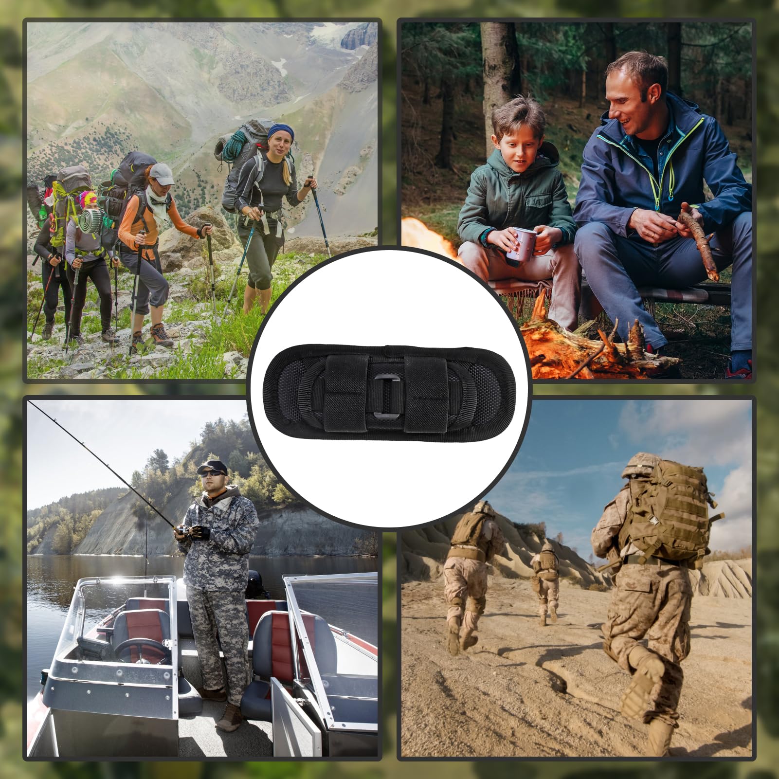 Dorart Borsa Porta Torcia Tattica - Custodia In Poliestere Per Esterni, Caccia, Campeggio E Escursionismo - Foto 8