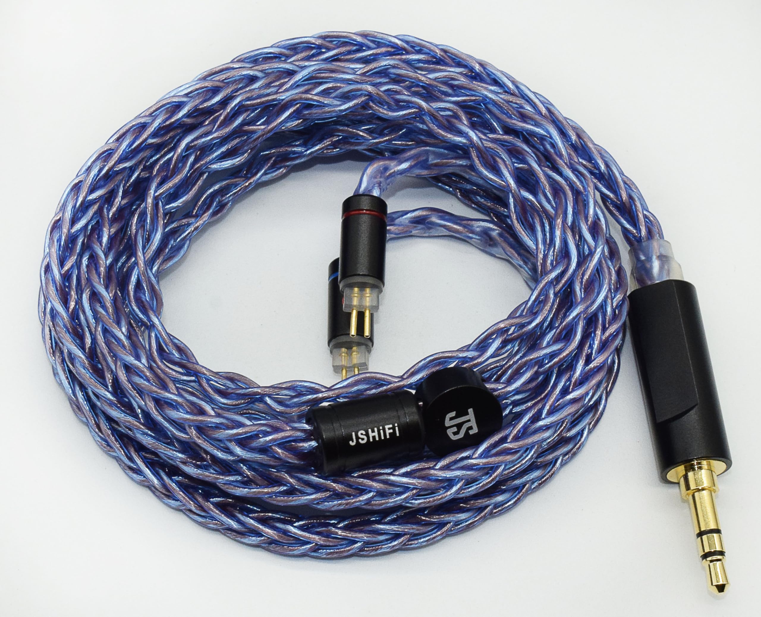 Amazon | 【JSHiFi-Storm】2pin3.5mmリケーブル 3.5mm単結晶銅+銀