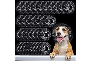 Weewooday Disposable Shower Caps for Pets