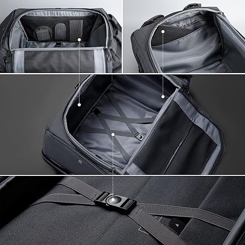 Miniatura 4 de KORIN ClickPackPro - Mochila antirrobo para laptop, impermeable, con puerto de carga USB, bloqueo TSA..