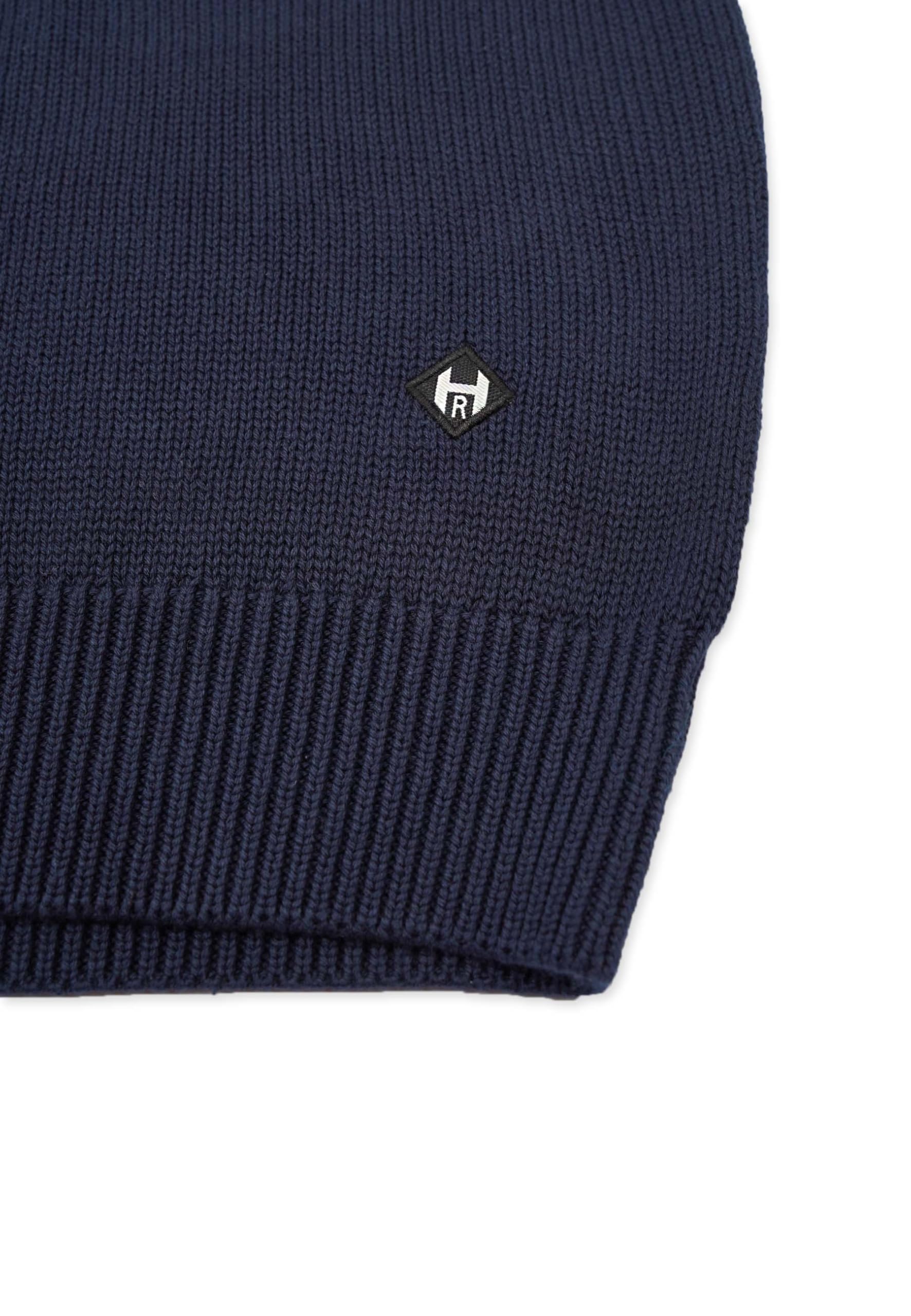 Honesty Rules Norweger Pullover Herren, bequemer Strickpullover im Regular Fit für Männer, Crew Neck aus 100% Bio-Baumwolle, Langarm-Strick mit Rundhalsausschnitt