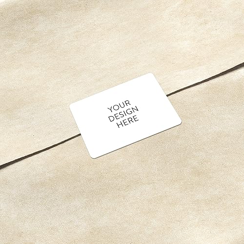 Vista 909 de DayStar Custom Signs & Design - 100 adhesivos de vinilo personalizables, con texto, imagen, diseño y logotipo; adhesivos para logotipo de embalaje