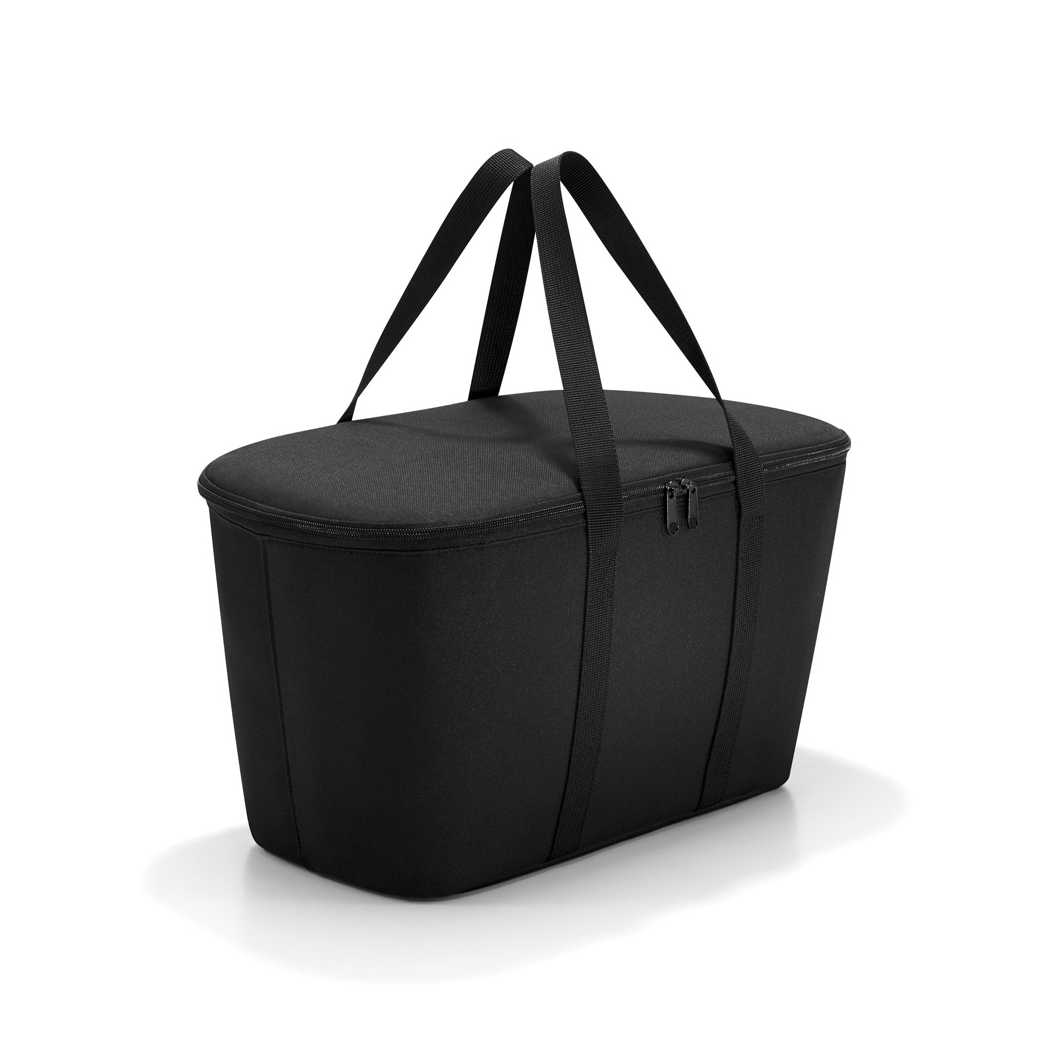 reisenthel coolerbag schwarz - Kühltasche aus hochwertigem Polyestergewebe – Ideal für das Picknick, den Einkauf und unterwegs