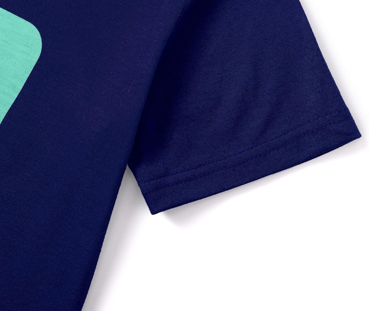 Tebbis Pajamas For Boys Fun Baseball Navy Blue Short Sleeves 2-Piece PJs Set Kid Comfy Sleepwear Size 6-18 - Image 4