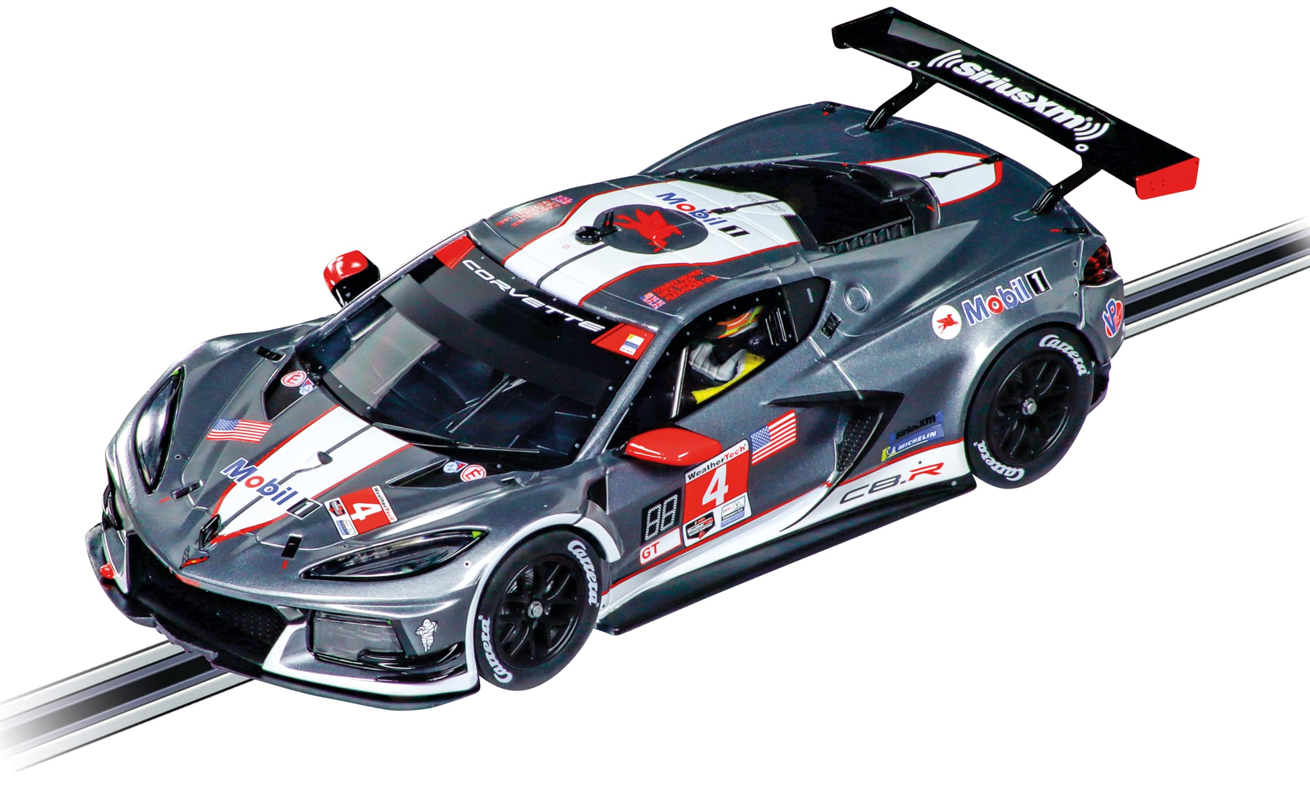 Carrera 23972 Chevrolet Corvette C8.R No.4 1:24 Scale Digital 124 Slot Car
