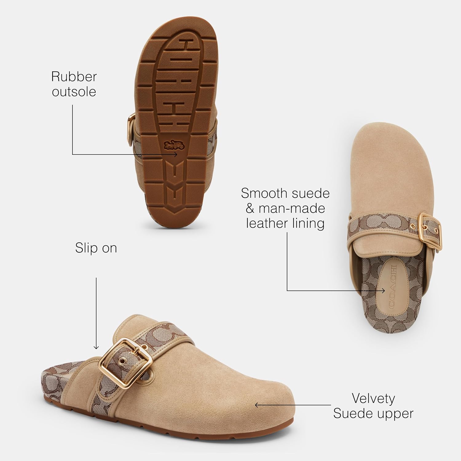 COACH Archival Buckle Clogs - Image 3
