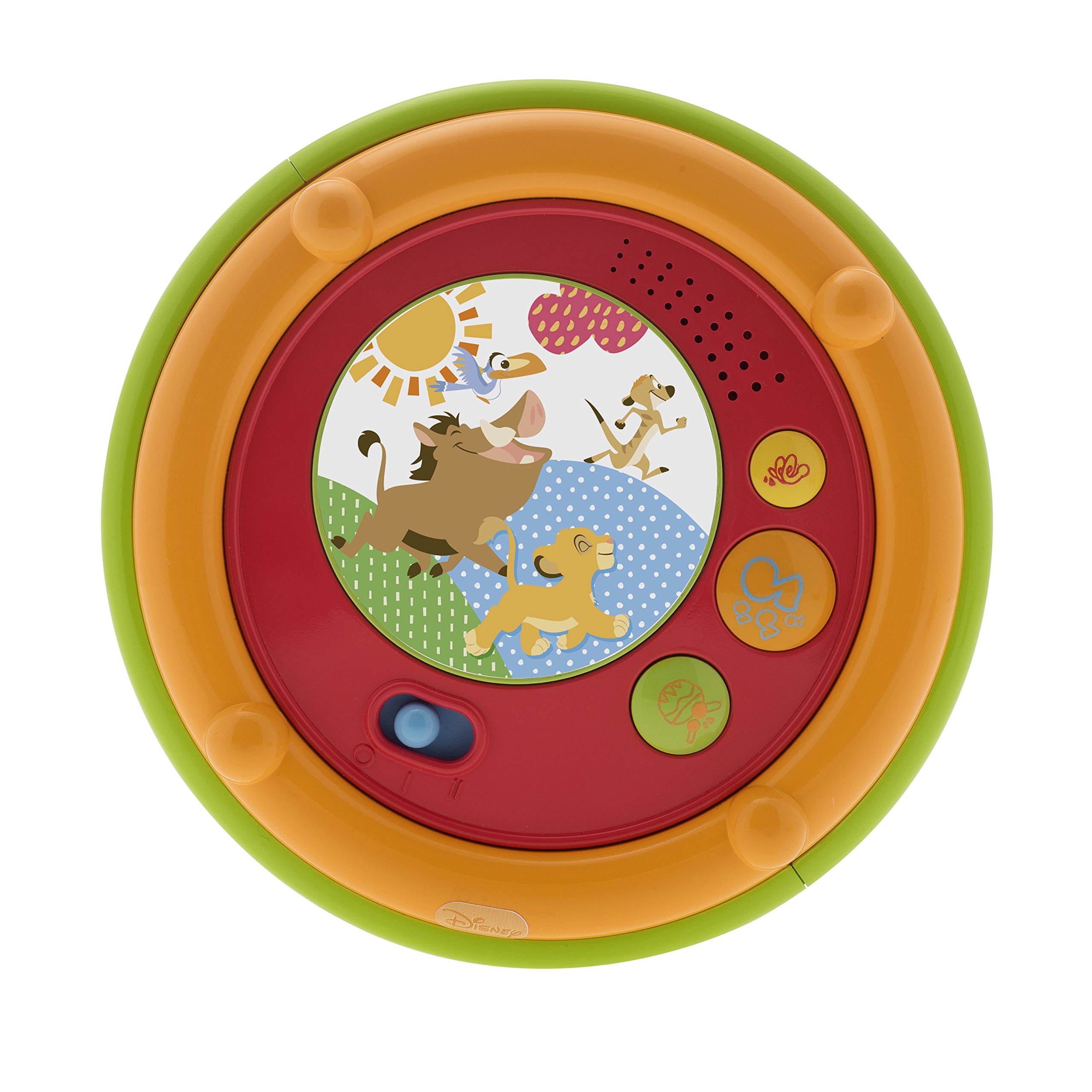 Chicco- Disney Baby Tamburello Forme e Musica, 07514