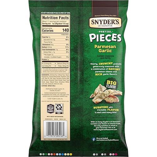 Miniatura 49 de Snyder's Of Hanover Pretzel Pieces, Jalapeño, 11.25 onzas (paquete de 12)
