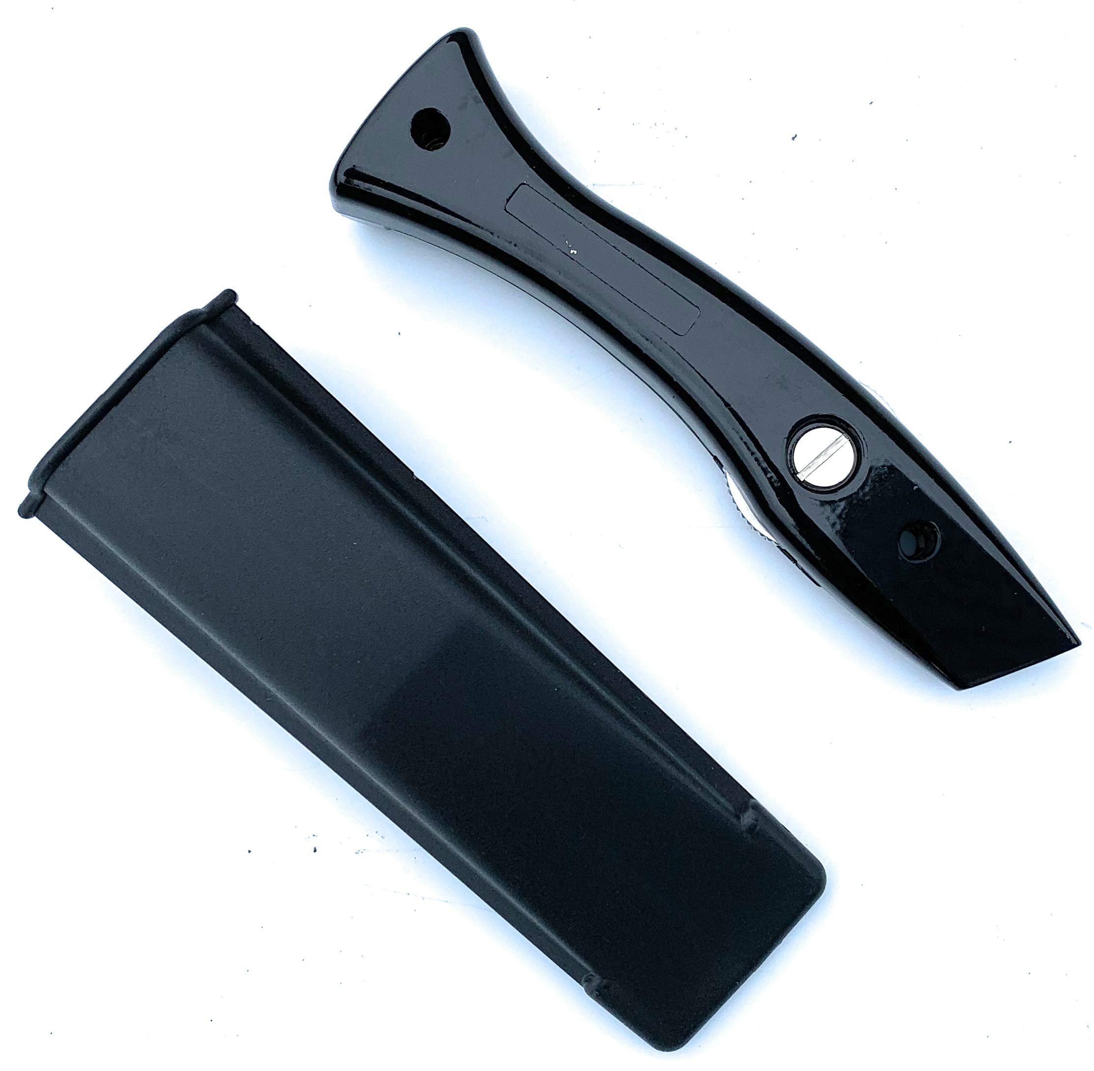 TradeUnderlay Black Dolphin Delphin Knife Carpet Fitter Economy Tool with Holster - NO Blades