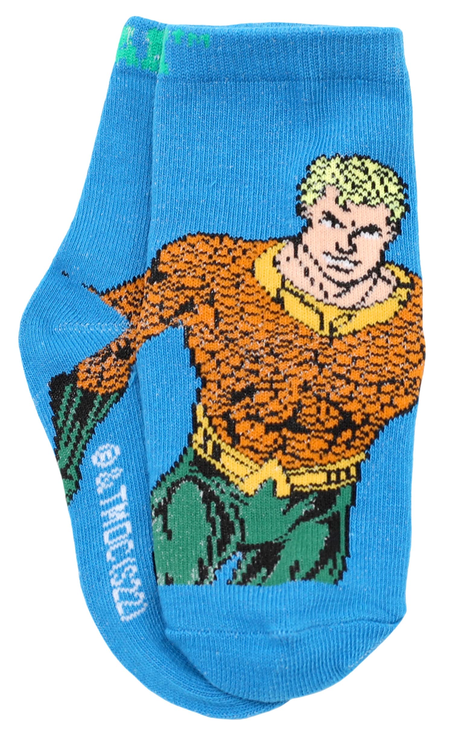 DC Comics Little Boy's Justice League Superhero Crew skarpety, 5 sztuk